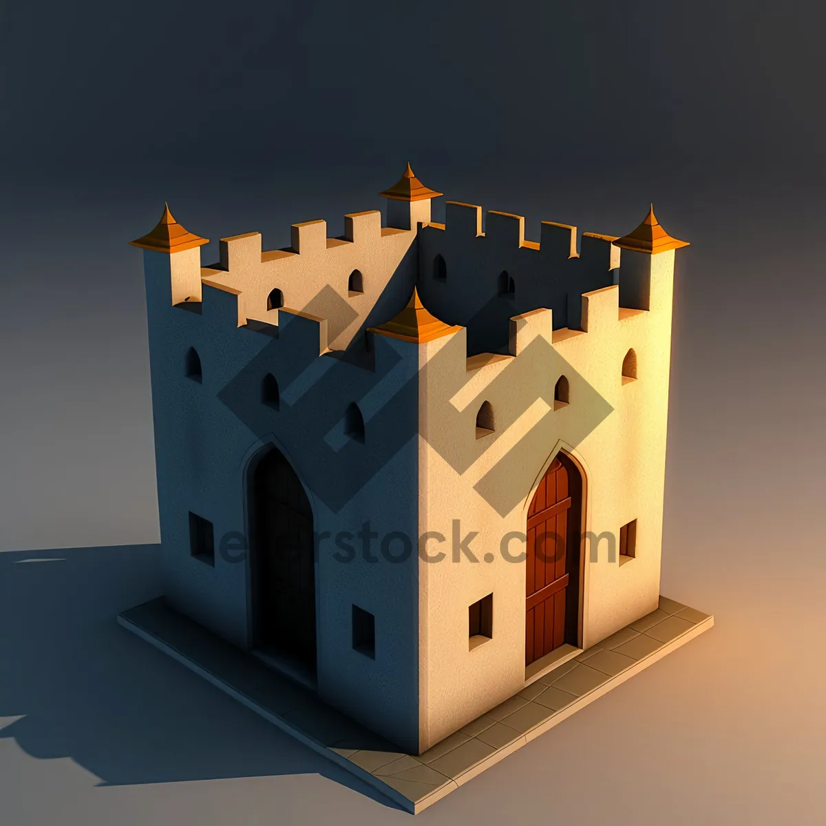 Picture of 3D House of Cards Structure Box