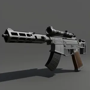 War Machine: High-powered assault rifle for military use