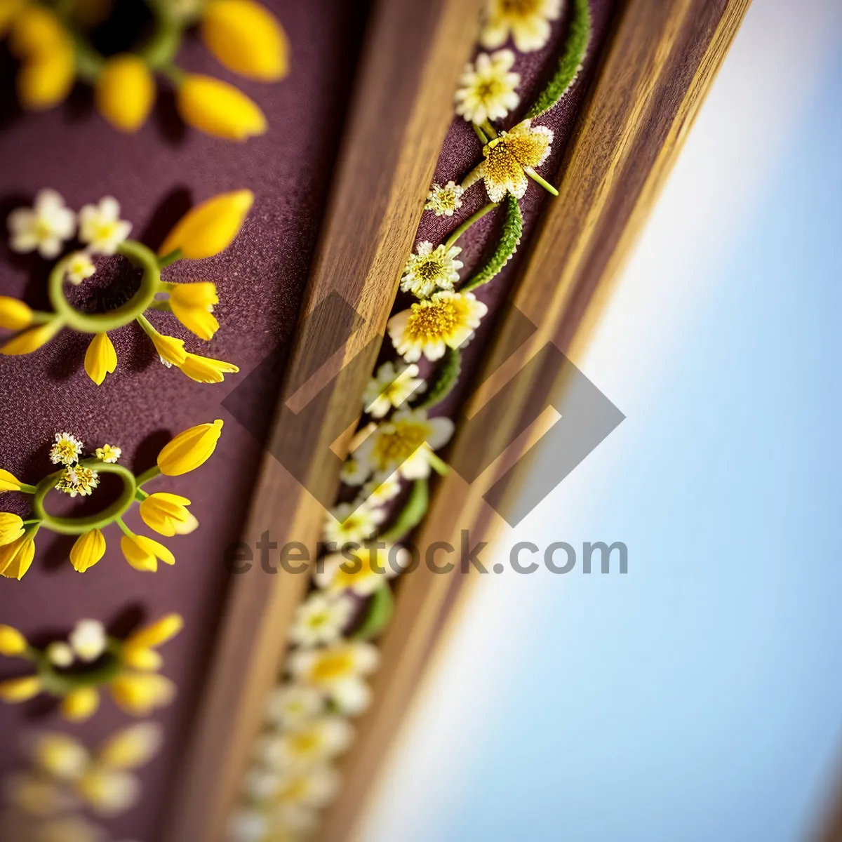 Picture of Vibrant Sunflower Floral Decoration Design