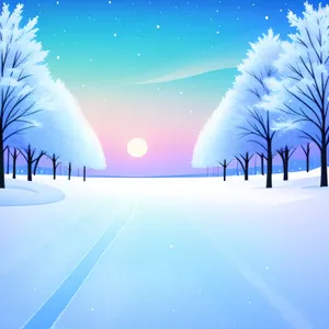 Enchanting Winter Wonderland: Festive Snowman and Shiny Decorations