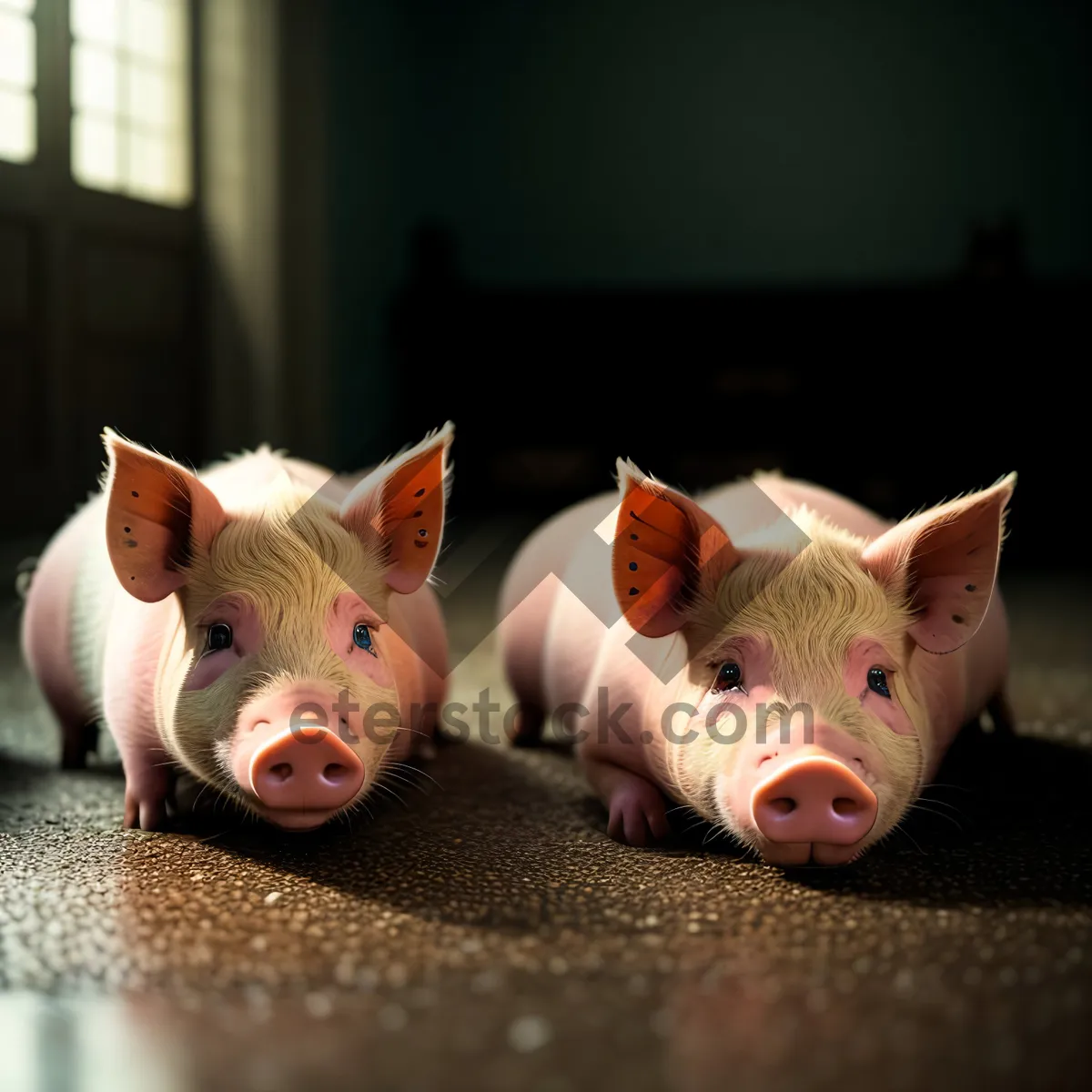 Picture of Pink Piggy Banking: Financial Savings and Investment Container