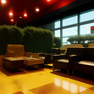 Modern Designer Furniture in a Cozy Room