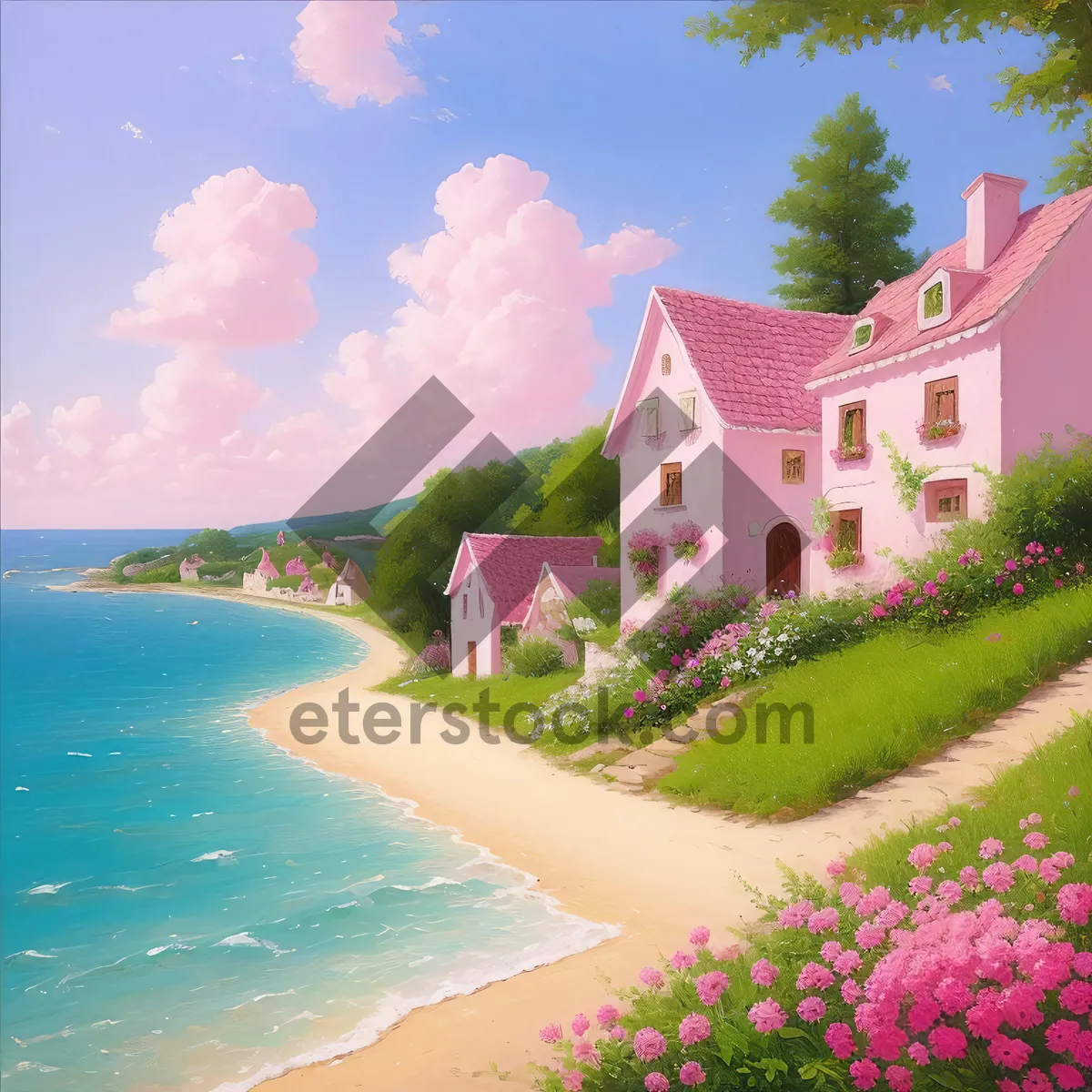 Picture of Exquisite Beachfront Villa at Tropical Island Paradise