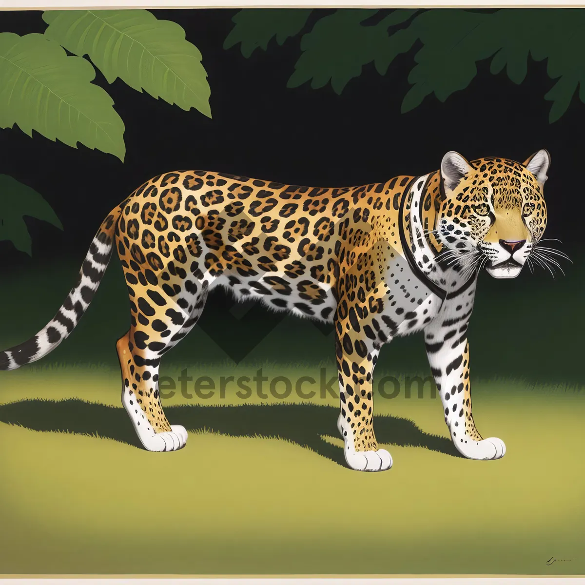 Picture of Leopard in the Wild: Fierce and Majestic