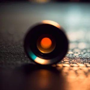 Shiny Black Lens Cap - Digital Photography Device