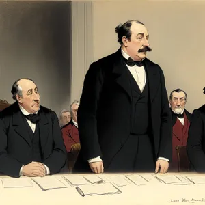 Professional business team discussing strategy in office meeting