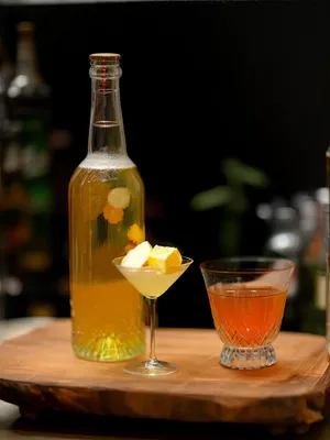 Vibrant Cocktail Party Refreshments on Table