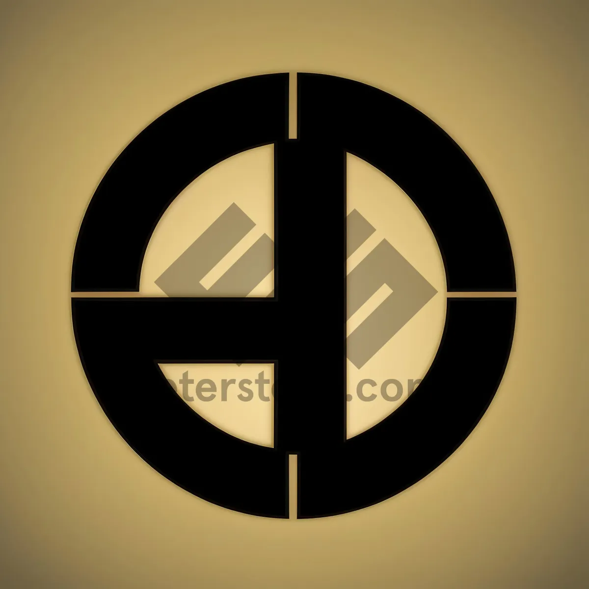 Picture of Black Dollar Symbol - 3D Business Finance Icon