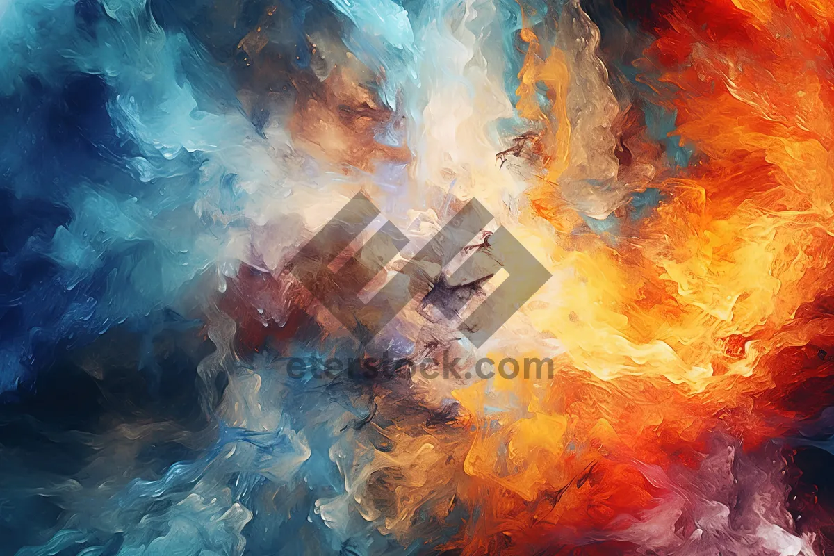 Picture of Abstract Motion Fractal Light Design Texture Pattern