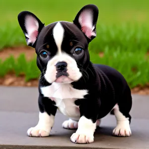 Adorable Bulldog Puppy - Purebred Canine Friend