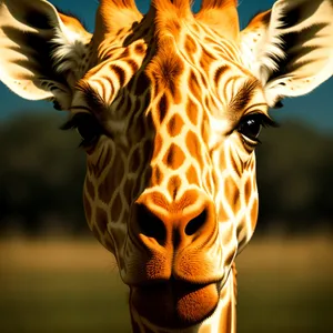 Tall-striped Equine Wildlife at Safari Park