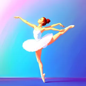 Dynamic Ballet Performance - Exuberant Joy in Motion