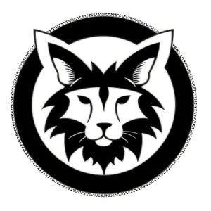 Black Pirate Symbol Set: Artistic Silhouette Graphic