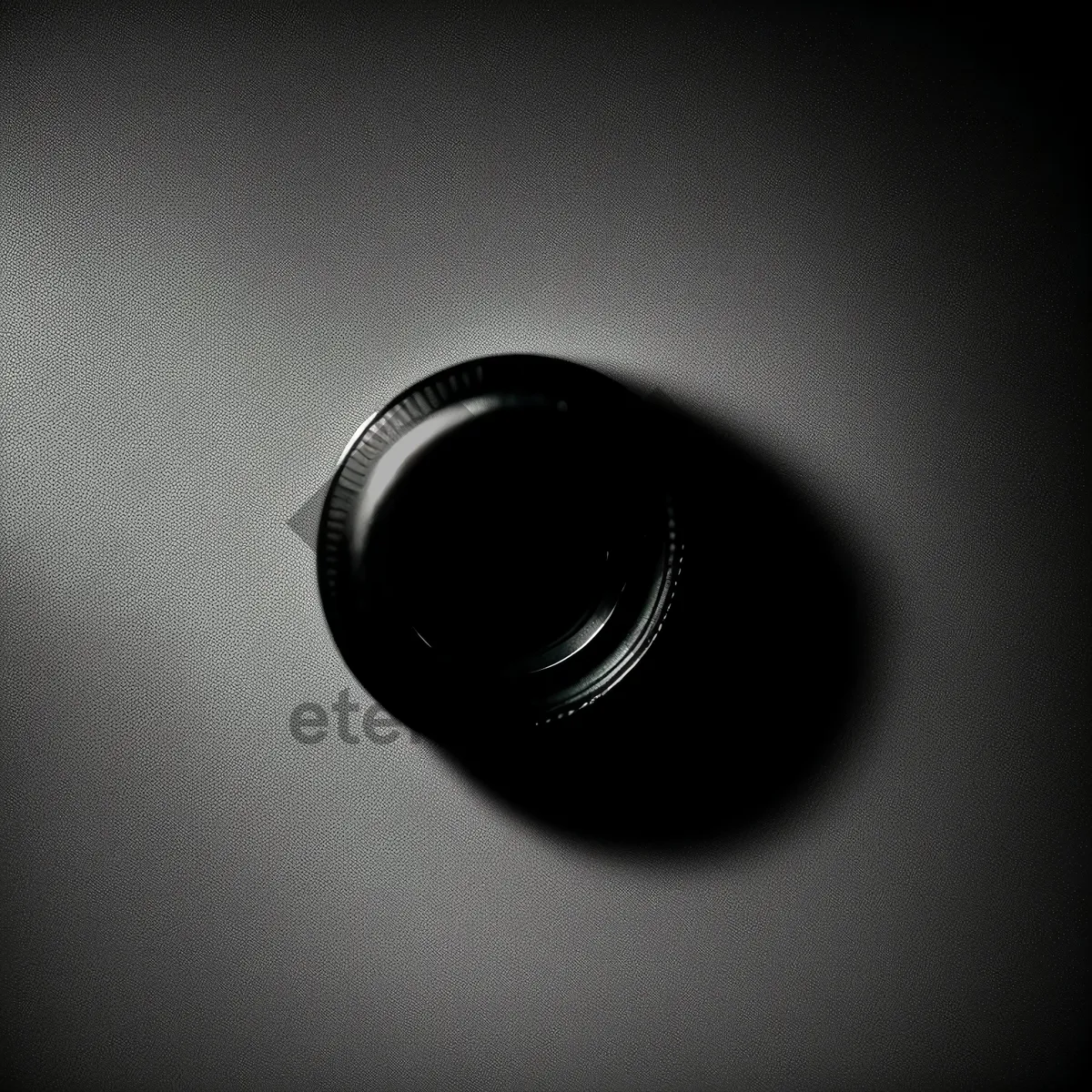 Picture of Shiny Black Aperture Lens Cap - Digital Equipment