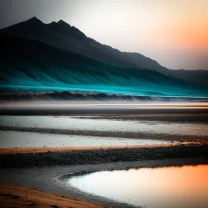 Serenity at the Shore: A Tropical Seascape