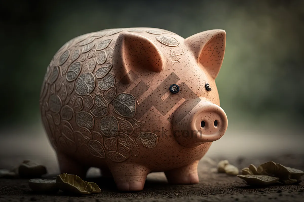 Picture of Piggy Bank Business Wealth Banking Finance Coins