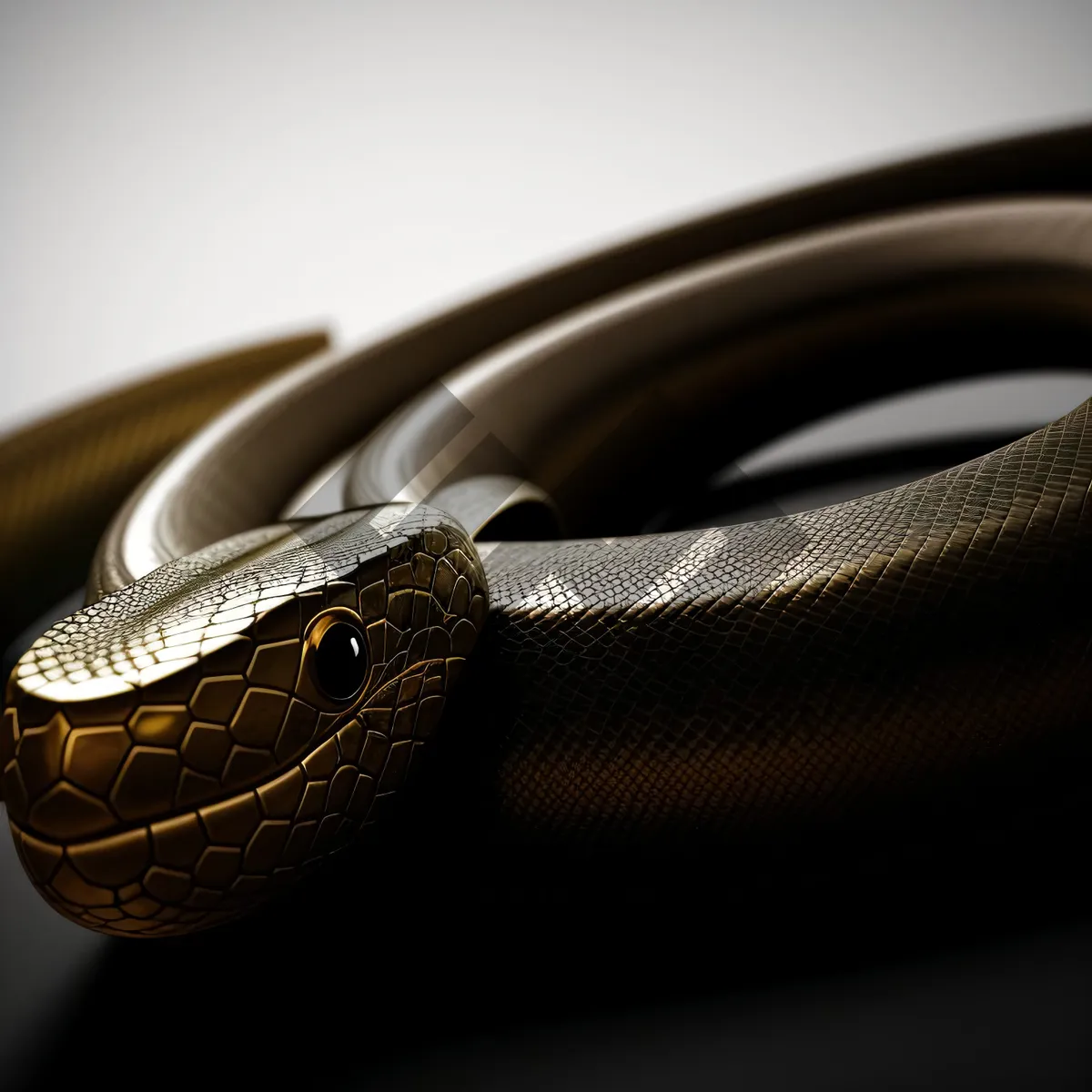 Picture of Silver Snake Restraint Metal Buckle