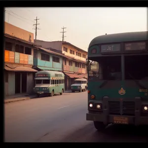 Urban Transportation on City Street: Trolleybus and Tramway