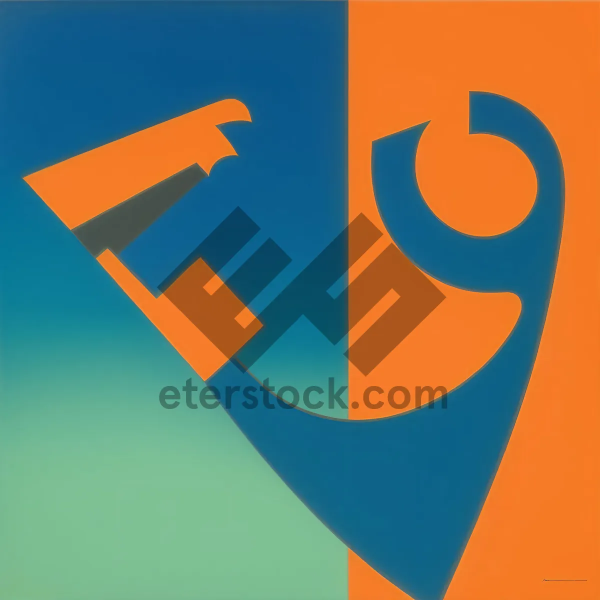 Picture of Patriotic flag symbol design icon