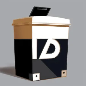 Cardboard Box 3D Package Icon