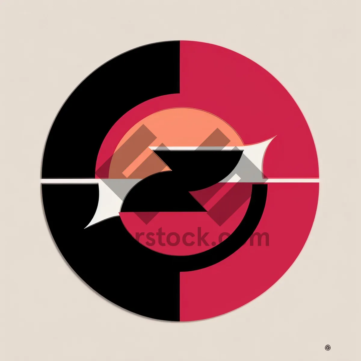 Web Hazard Icon: Glossy Circular Button Sign