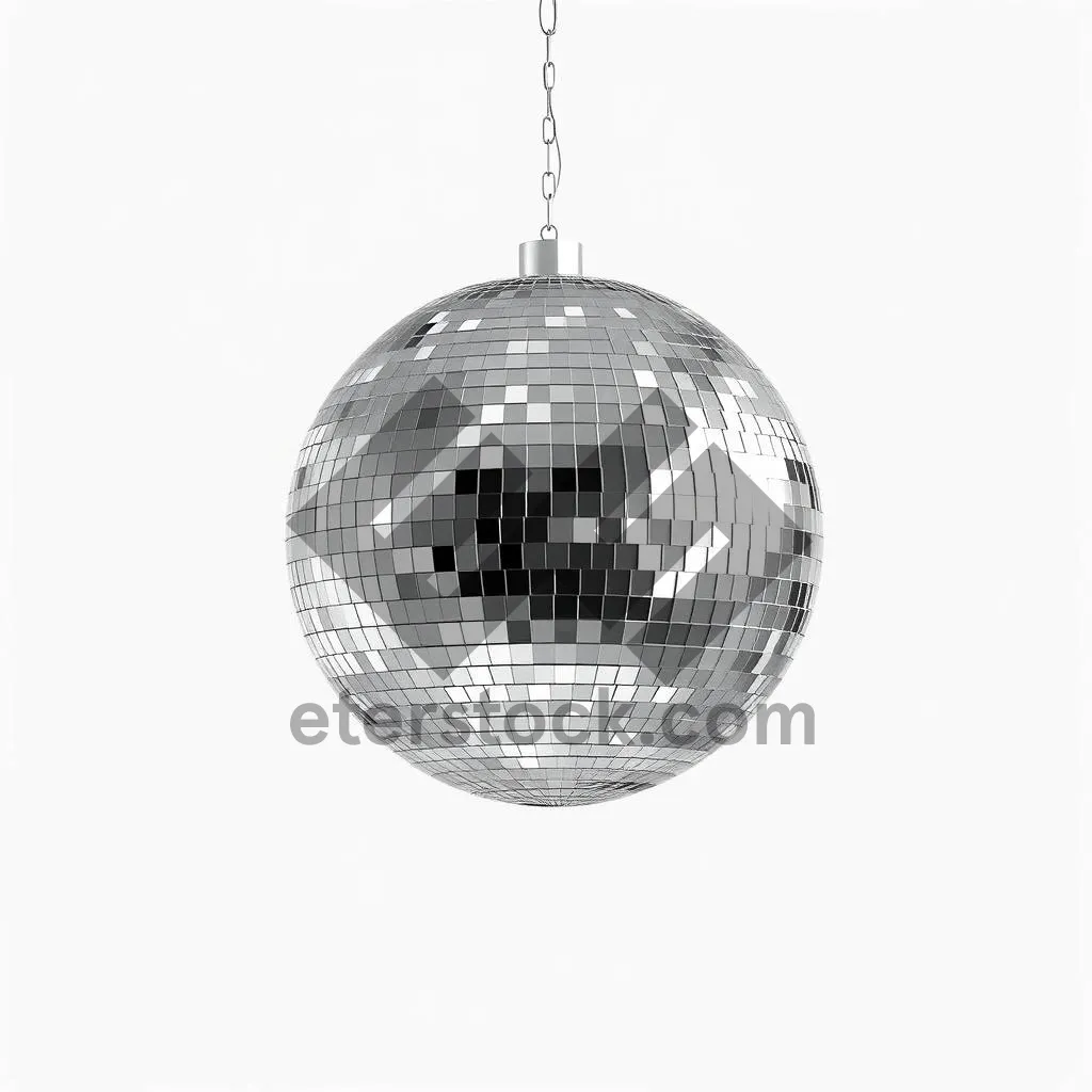 Picture of Glass Globe Decoration for Holiday Celebration.