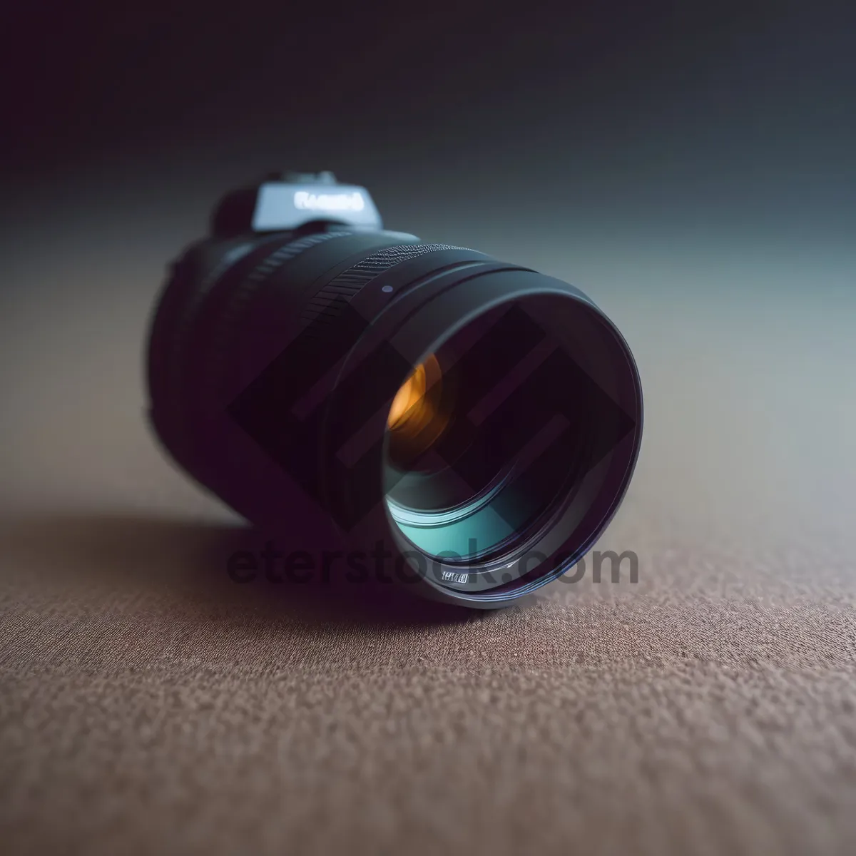 Picture of Black Camera Lens: Aperture Technology for Photography