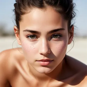 Sensual Beauty in Closeup: Natural, Fresh, and Lovely