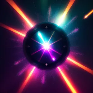 Sci-Fi Galaxy Laser Light Show