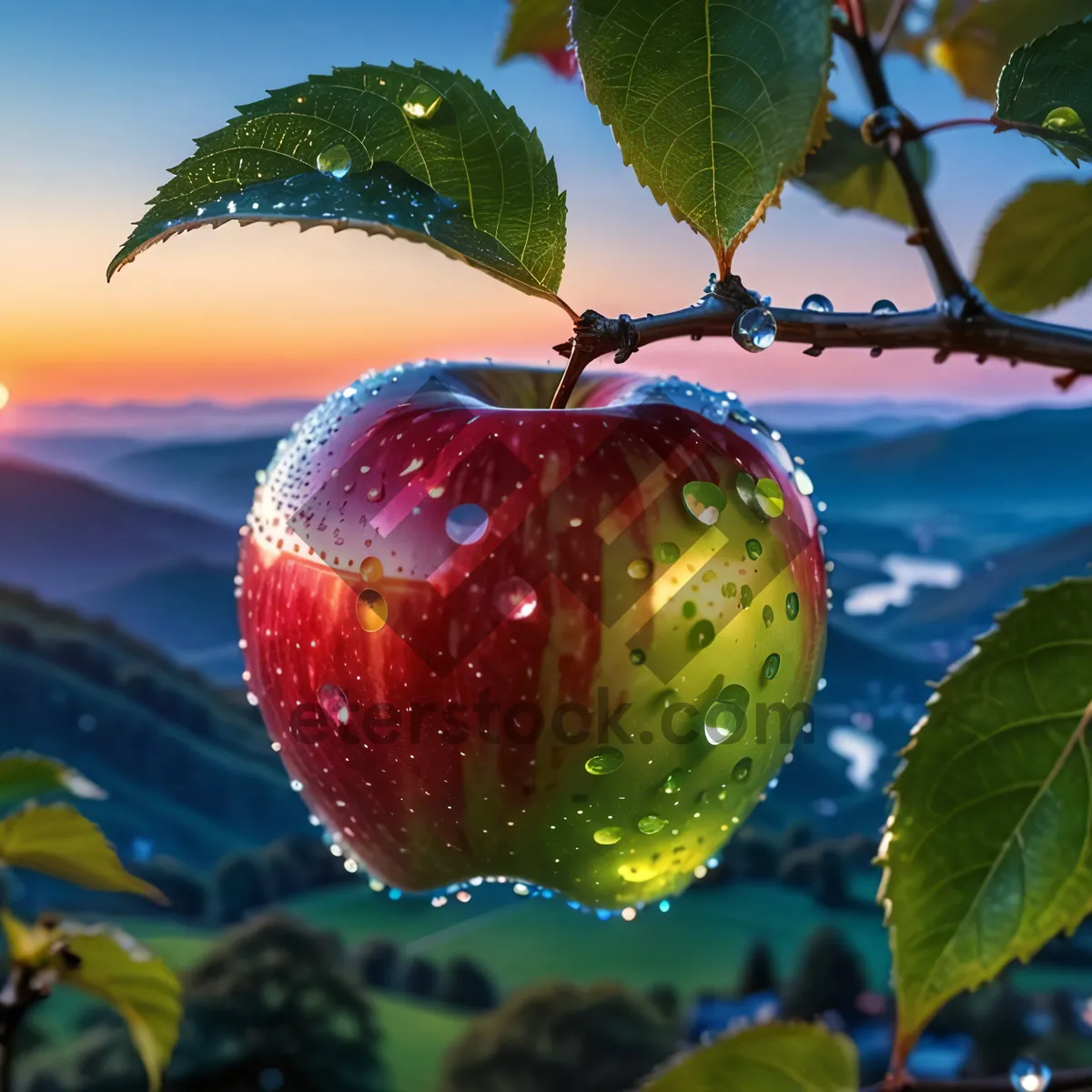 Picture of Juicy Organic Cherry for Healthy Summer Snack