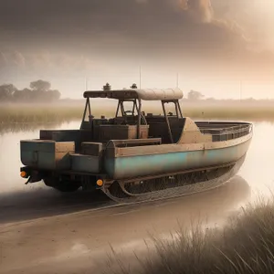 Nautical Transport: Ocean-bound Hovercraft Ship