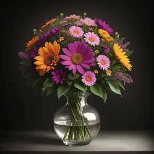 Vibrant Floral Bouquet: Daisy and Sunflower Delight