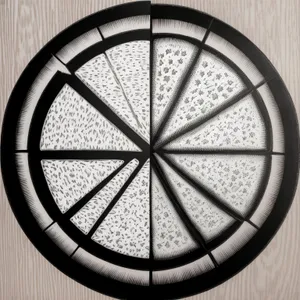 Vintage Window Trivet - Classic Compass Design