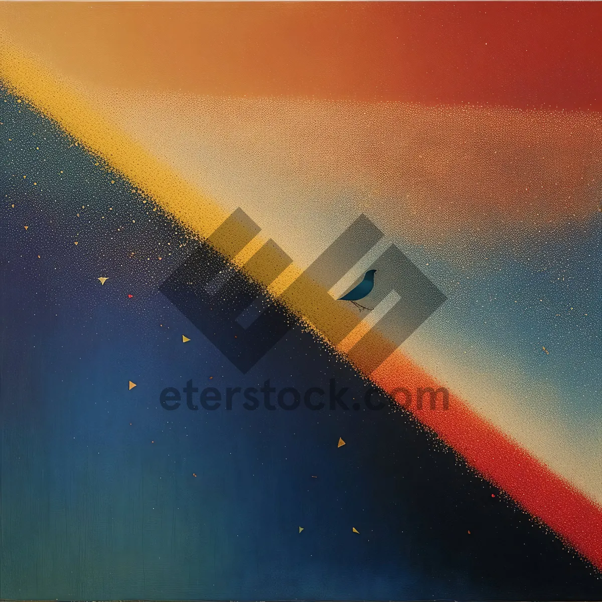 Picture of Winged Celestial Landscape with Sunlit Dunes