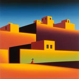 Business Symbol: 3D Design Sign