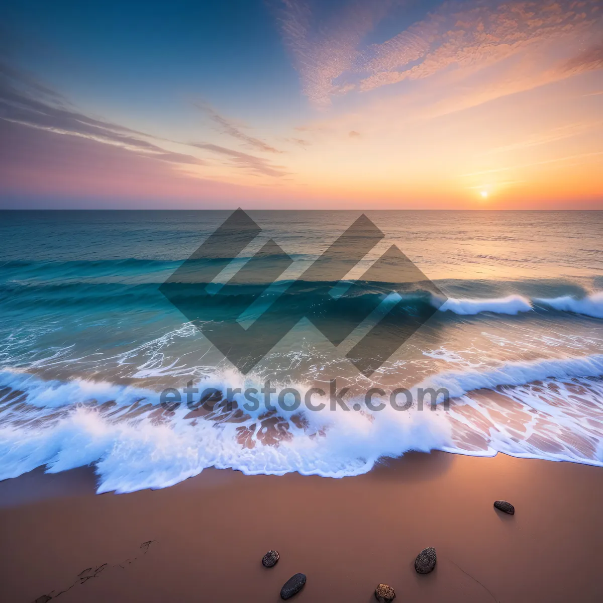 Picture of Sunny Beach Bliss: Tropical Waters meet Sandy Shores