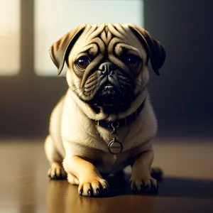 Pug Puppy: Adorable Wrinkle-Faced Canine Companion