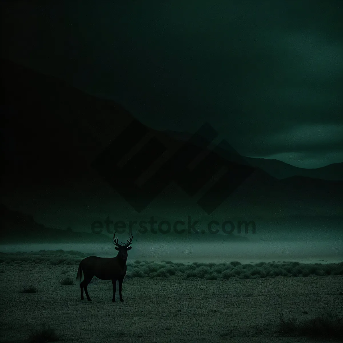 Picture of Graceful Antelope in Untamed Wilderness