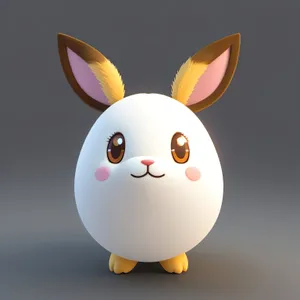 Cute Cartoon Rabbit Piggy Bank