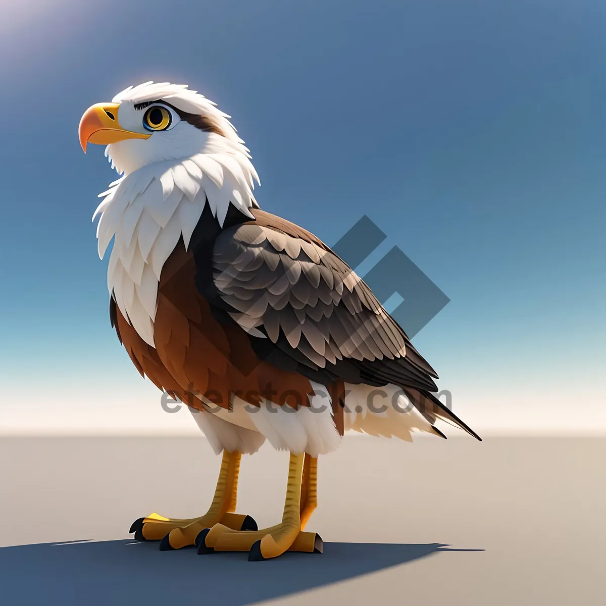 Picture of Majestic Falcon In Flight