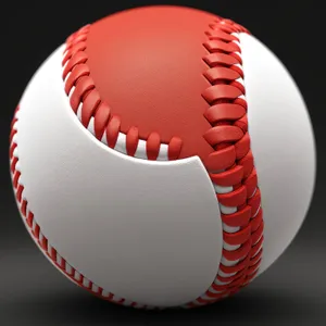 Baseball Leather Ball - Game Equipment for Sports