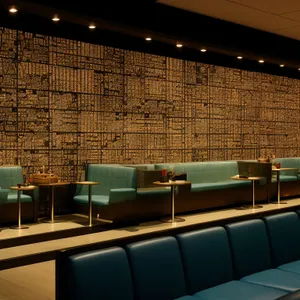 Modern Classroom Interior with Stylish Furniture and Design