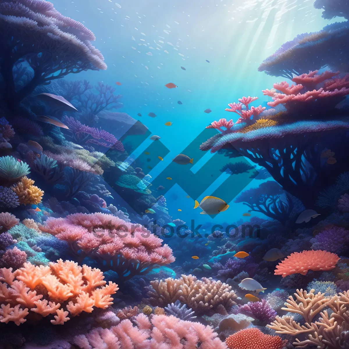 Picture of Colorful Coral Reef: Exploring The Exotic Underwater World
