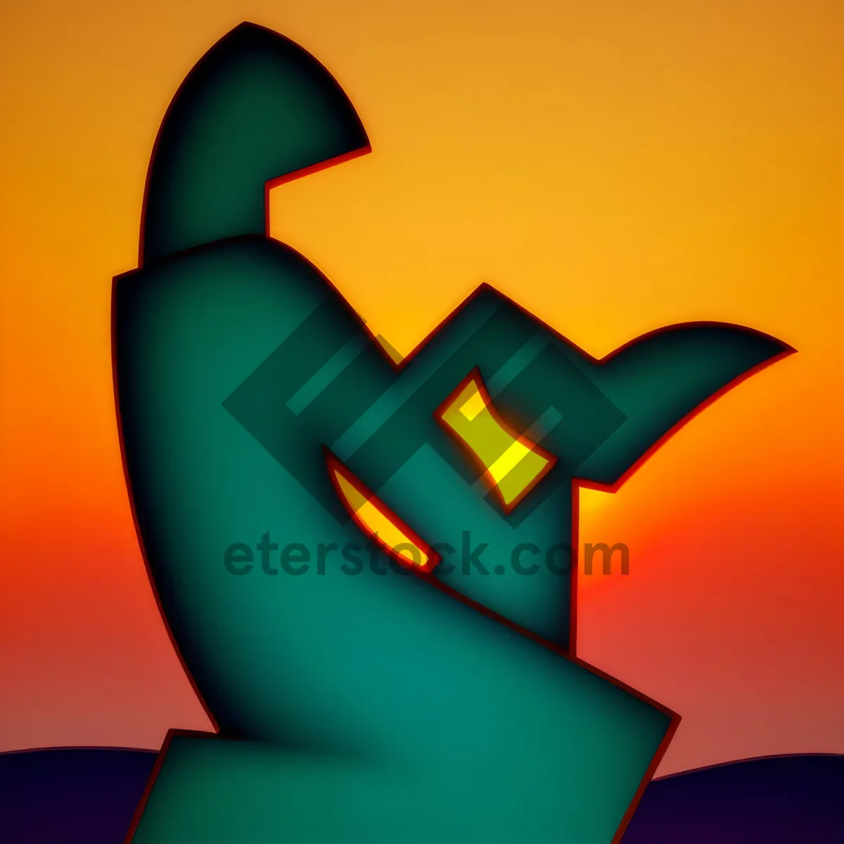 Picture of Symbolic 3D Sign Graphic Design