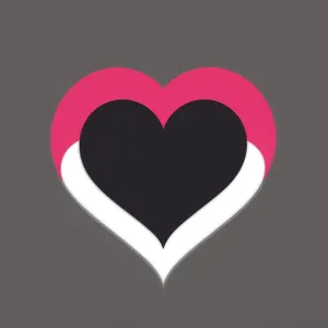 Romantic Valentine's Day Heart Icon