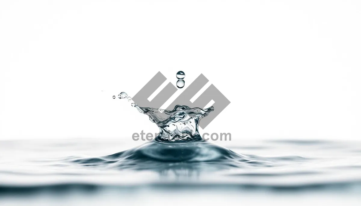 Picture of Clear water splash with motion and ripple effects