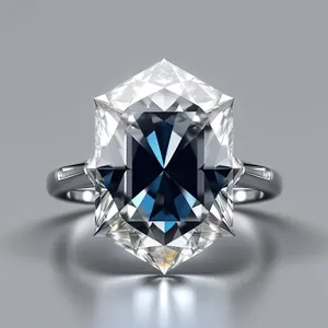 Luxury Diamond Gem in Solid Glass Shape - Perfect Gift!