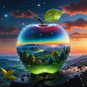 3D Earth bowl planet sphere globe