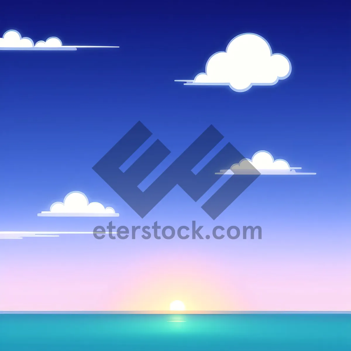 Picture of Heat Sky Design Icon: Vibrant Elements of Nature