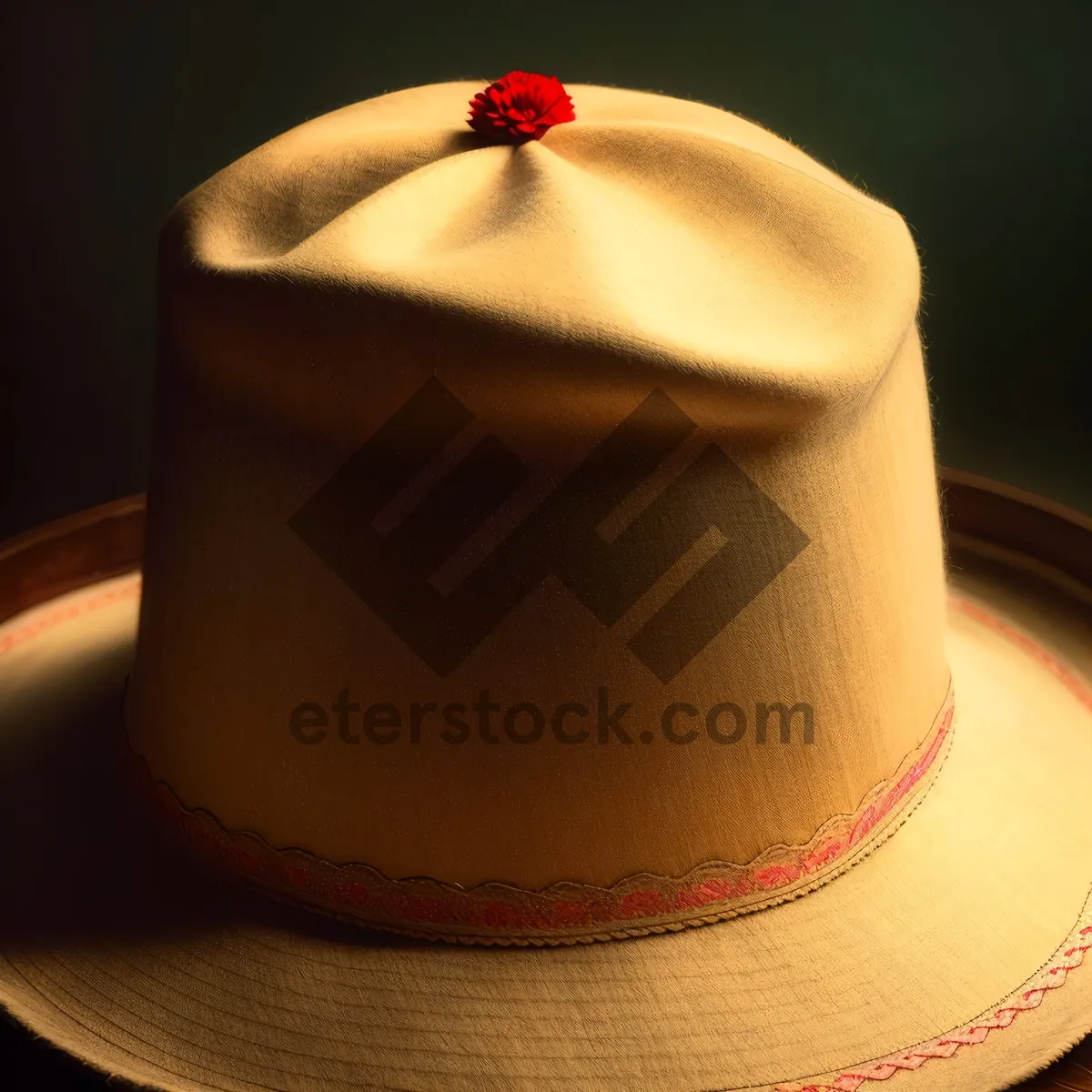 Picture of Stylish Cowboy Hat and Cup Combo: A Perfect Headdress Accessory